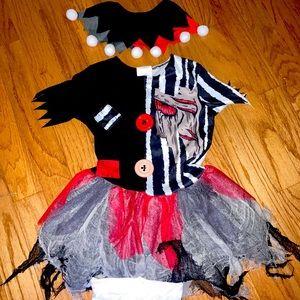 Scary Jester Costume